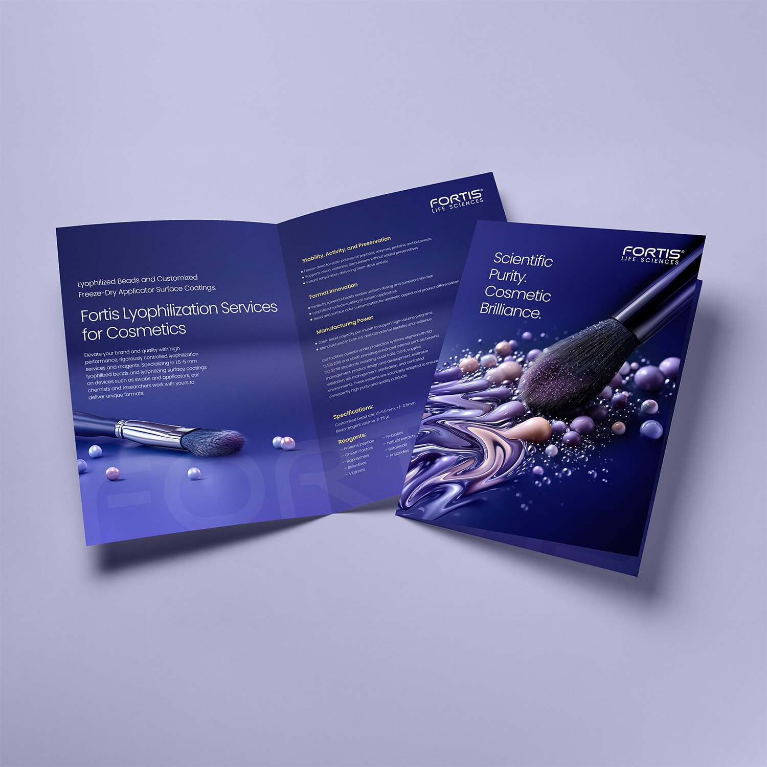 Learn more about how we can become one of your greatest innovation partners. Differentiate with Fortis Technologies and reagents.
