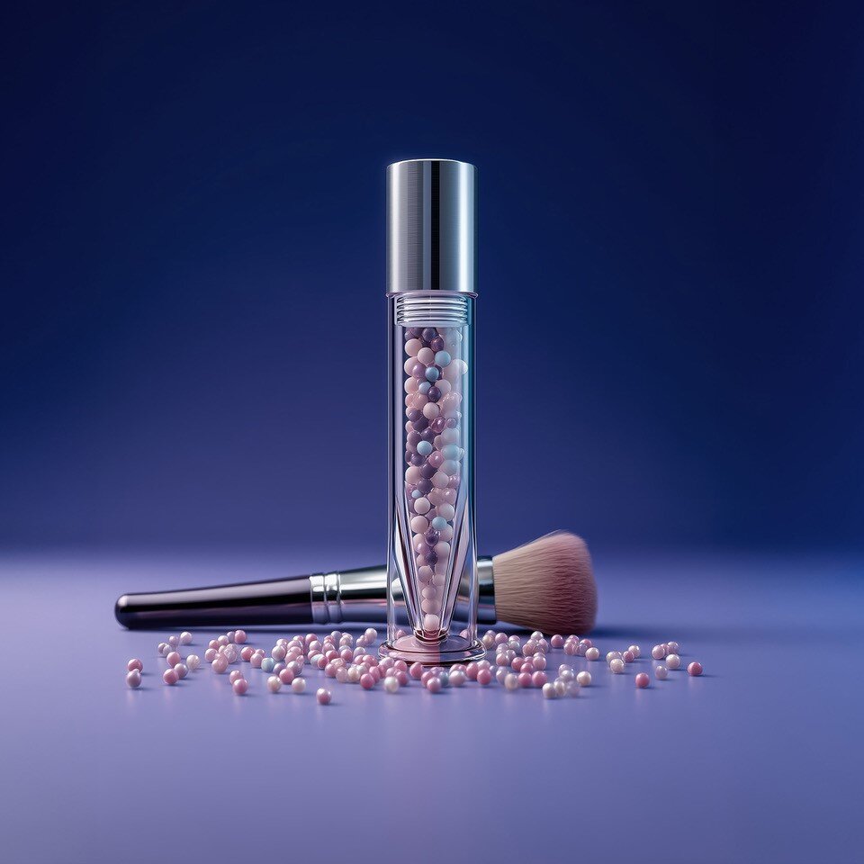 We customize your formulations into freeze-dried cosmetic beads, ready for vials, dispensers, or bottles. Get precise dosing with beads sizes scaled between 1.5mm-5.00mm diameter. Freeze-dried cosmetic beads can be custom colored.